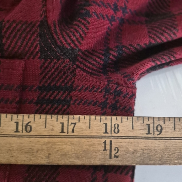 Faherty Legend Sweater Shirt Cherry Creek Plaid Size XS - Picture 14 of 15